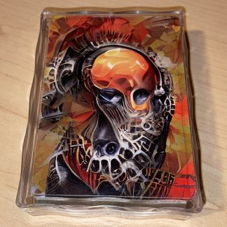 SeedPicker playing cards deck in box - Skull back
